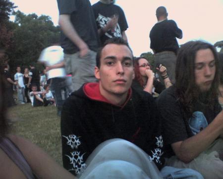 Steven et Arnaud qui mange je crois
