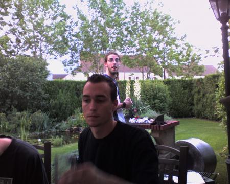 Steven et Guillaume derrière
