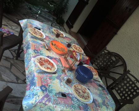 la table...