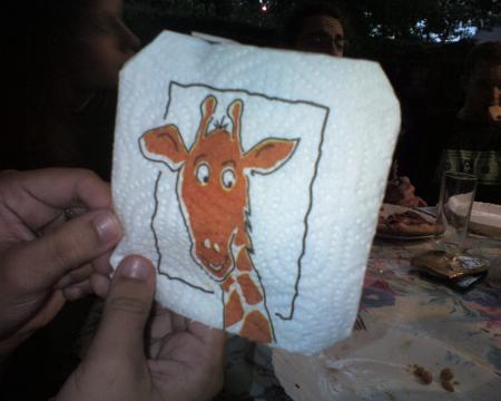 la girafe de Maud