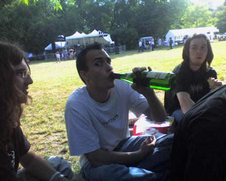 Steven et sa bouteille lol