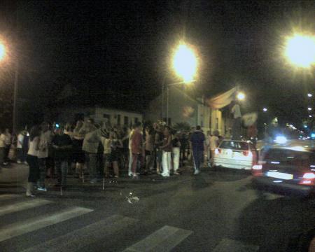 sur la nationale à Gargenville